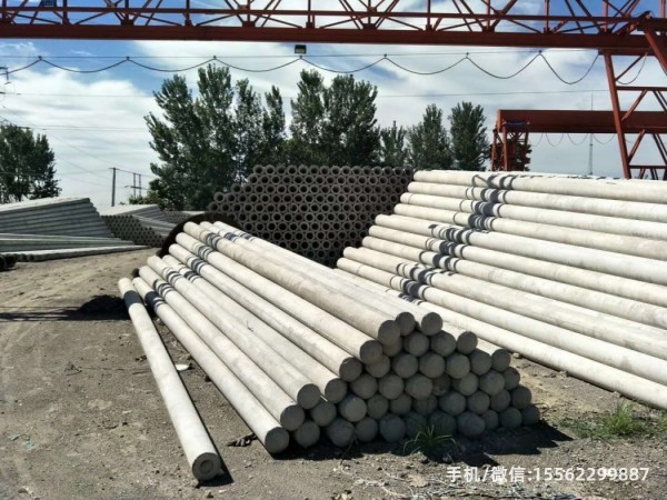 梁山190*10米非预应力水泥电线杆